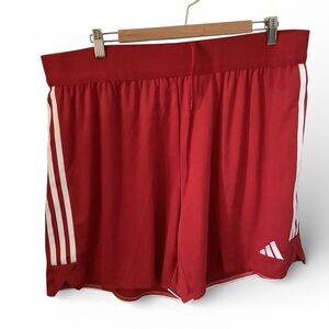 Adidas Scarlet Red Sports Track Shorts